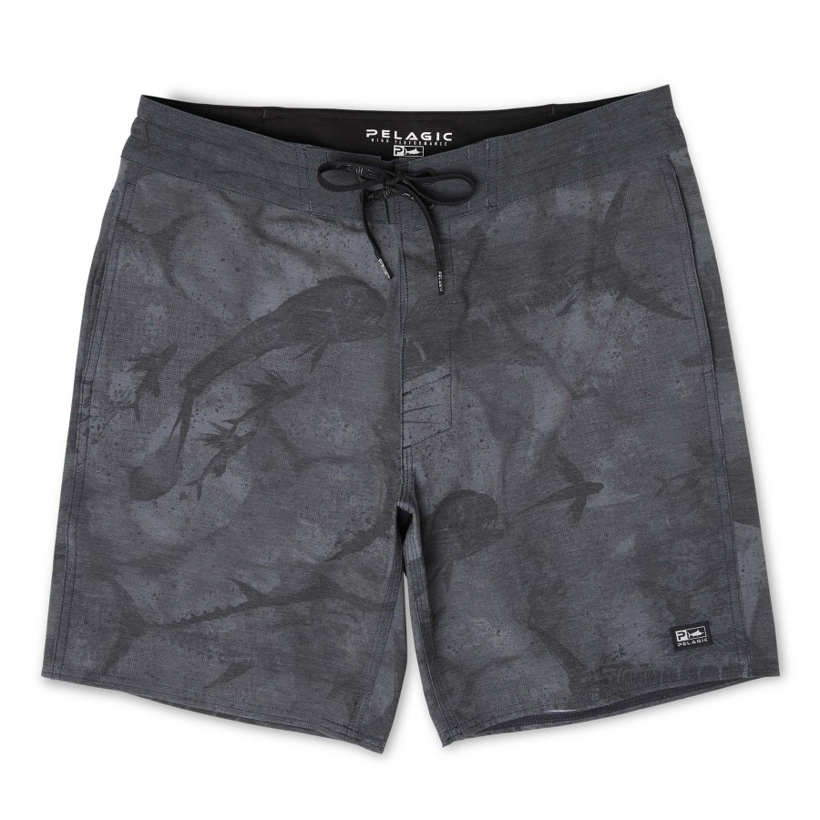 Apparel Fishing Shorts | Cortez Black / Charcoal