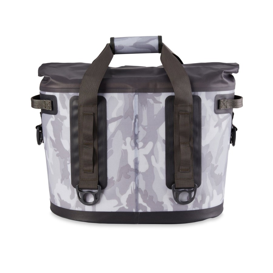 Apparel Backpacks & Bags | Soft Cooler Bag Fish Camo Grey