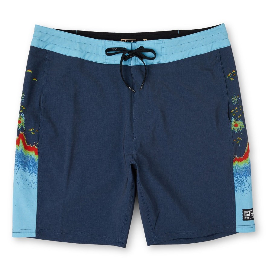 Apparel Fishing Shorts | Side Scanner Navy