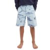 Apparel Fishing Shorts | Youth Traverse Gyotaku Light Blue