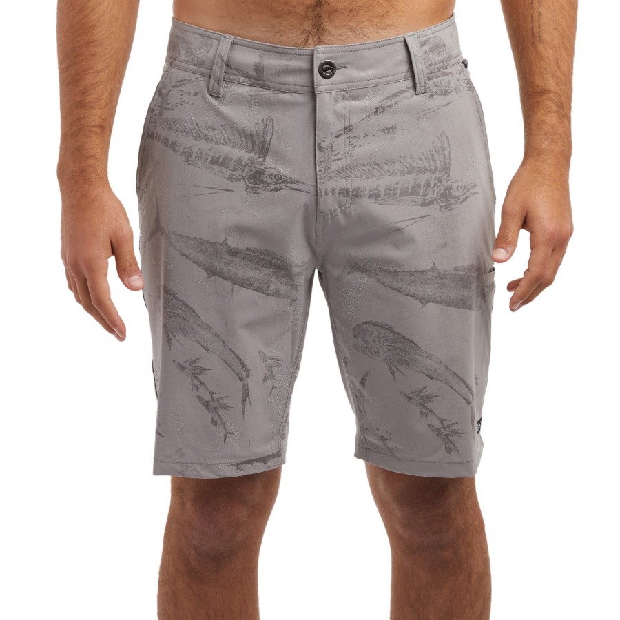 Apparel Fishing Shorts | Mako Deep Sea Grey