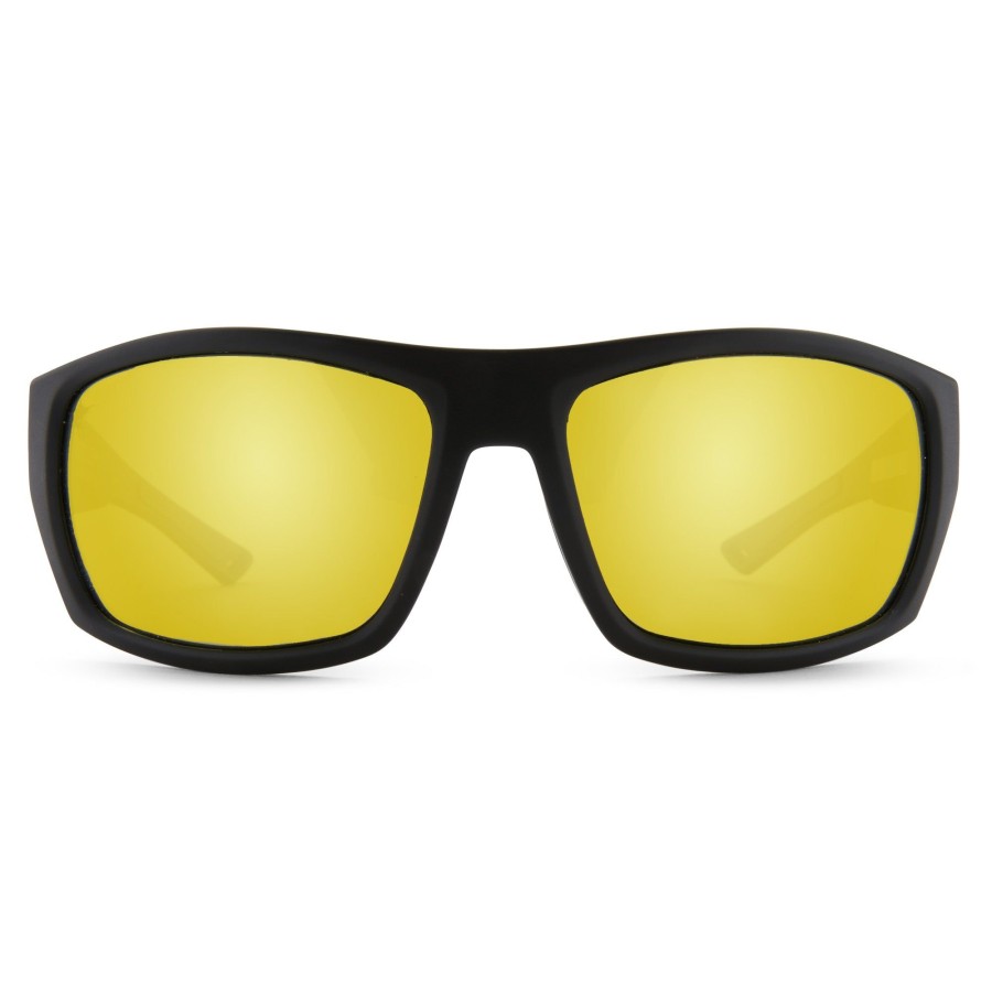 Eyewear Technology | Pursuit - Polarized Mineral Glass Matte Black - Gold