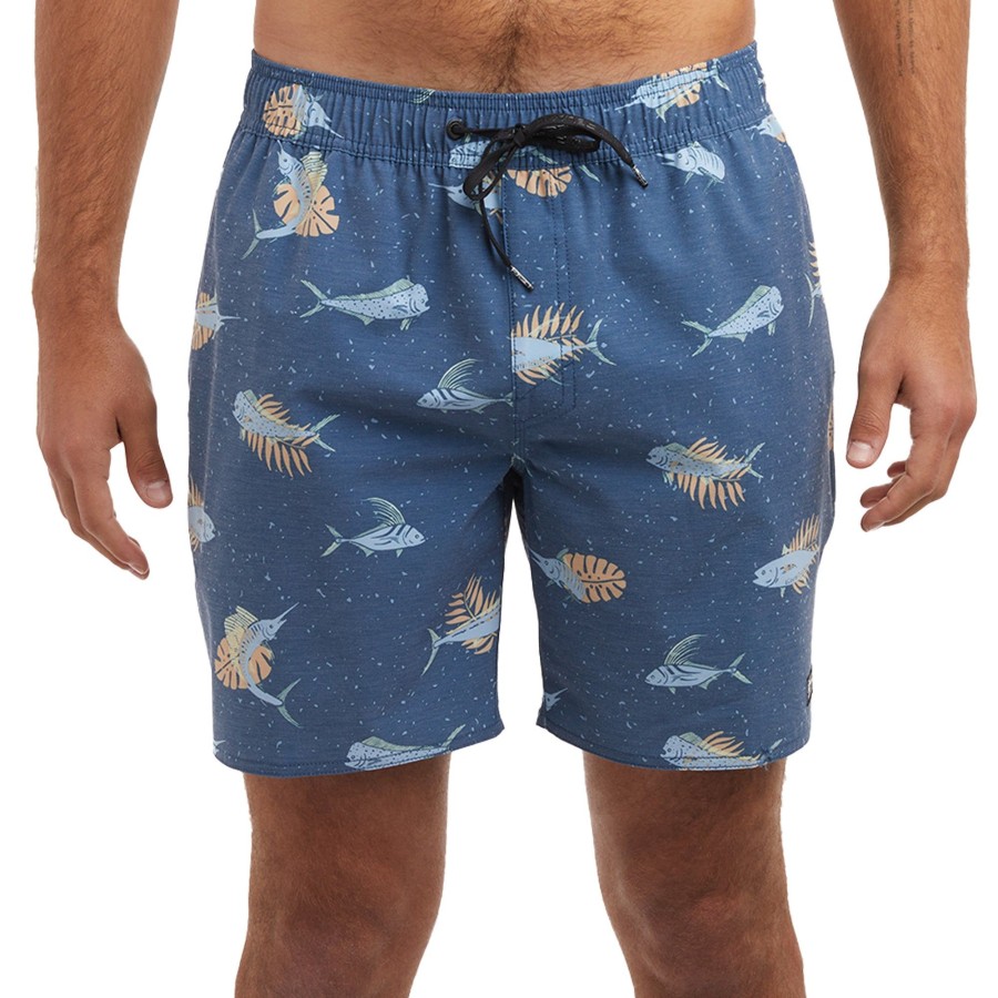 Apparel Fishing Shorts | The Dockside SmoWholesale Blue