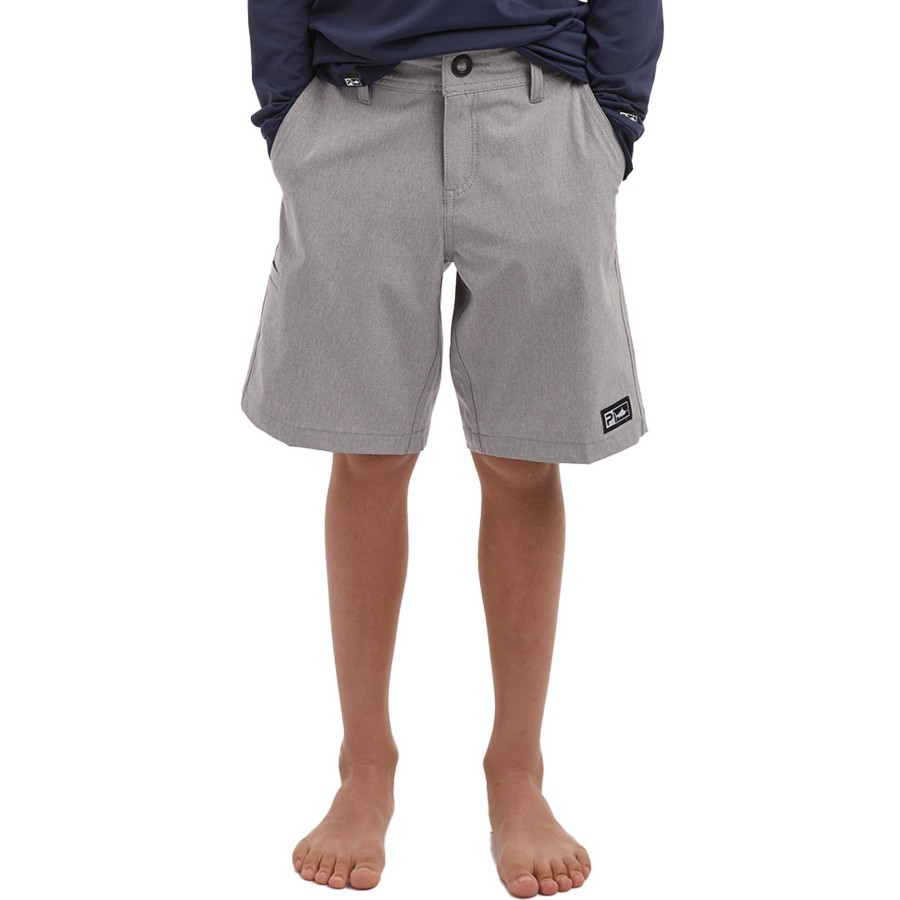 Apparel Fishing Shorts | Youth Deep Sea Grey