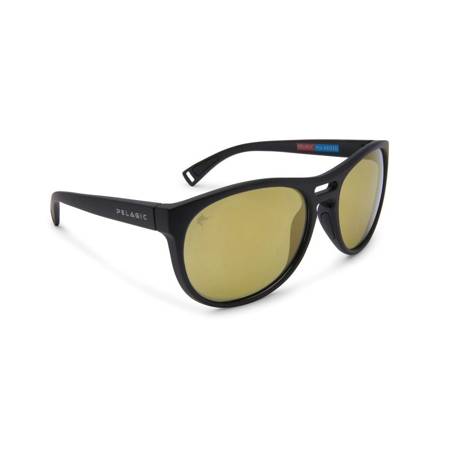 Eyewear Technology | Navigator - Polarized Mineral Glass Matte Black/Gold