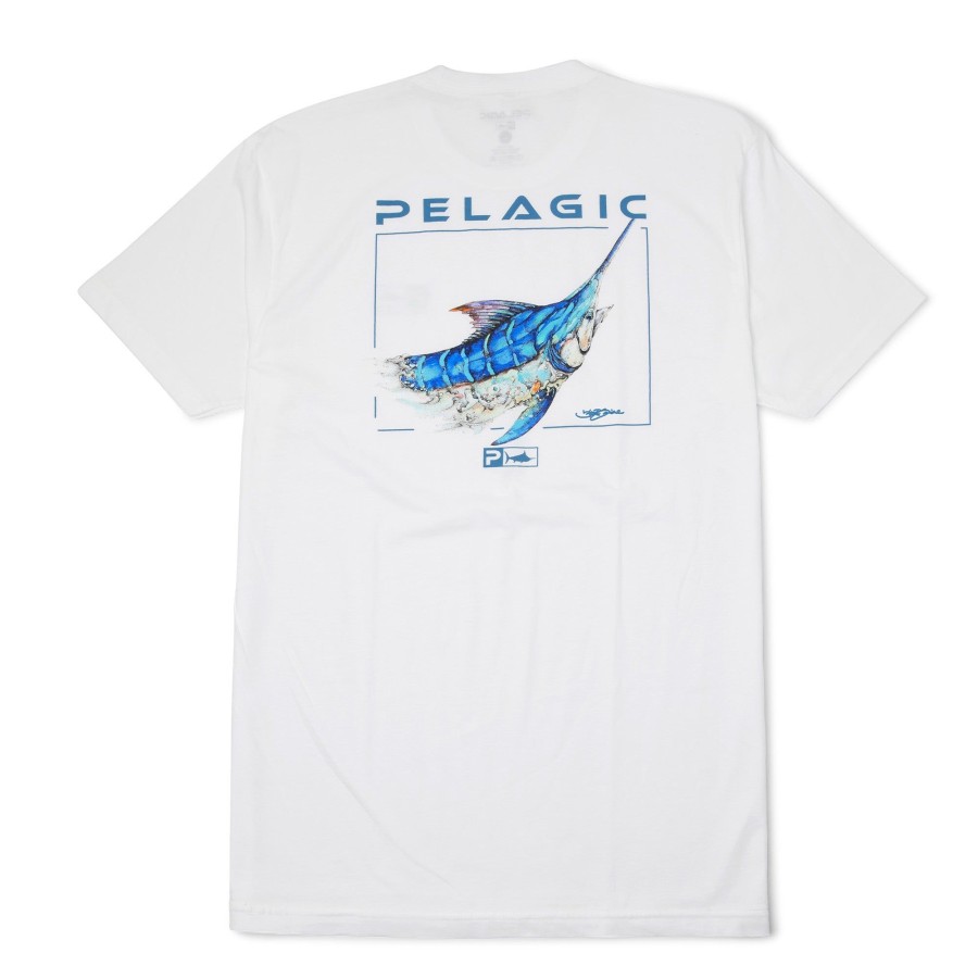 Apparel T-Shirts & Tank Tops | Goione Marlin White