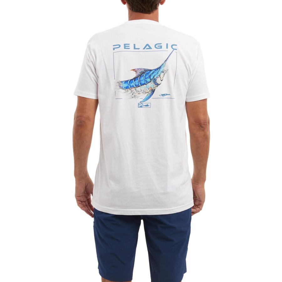 Apparel T-Shirts & Tank Tops | Goione Marlin White