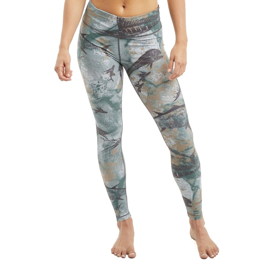 Apparel Leggings | Ws Maui Green