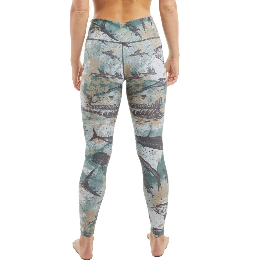 Apparel Leggings | Ws Maui Green