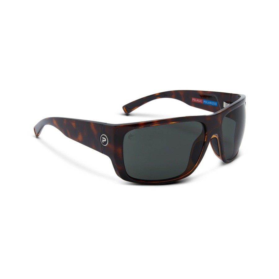 Eyewear Best Selling Sunglasses | Kahuna - Polarized Mineral Glass Tortoise - Grey