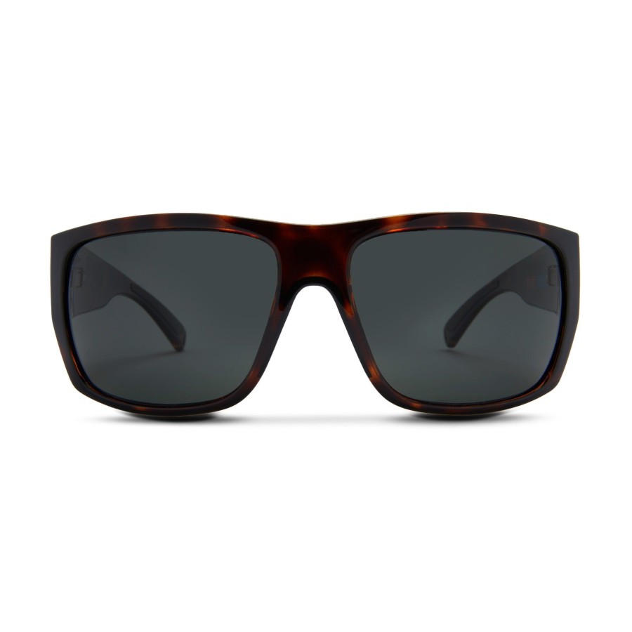 Eyewear Best Selling Sunglasses | Kahuna - Polarized Mineral Glass Tortoise - Grey