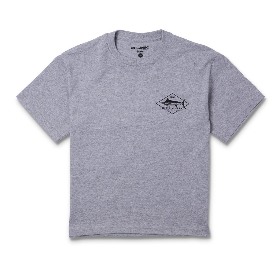 Apparel T-Shirts | Youth Heavy Gear Heather Grey