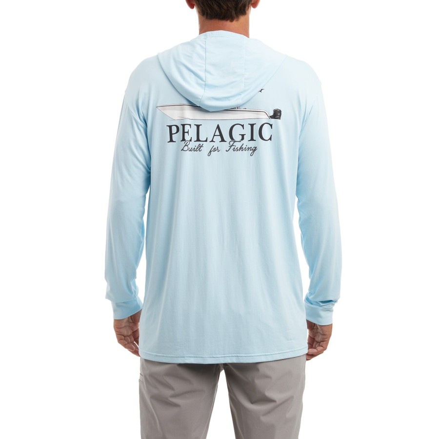 Apparel Fishing Shirts | Aquatek Let'S Go Light Blue