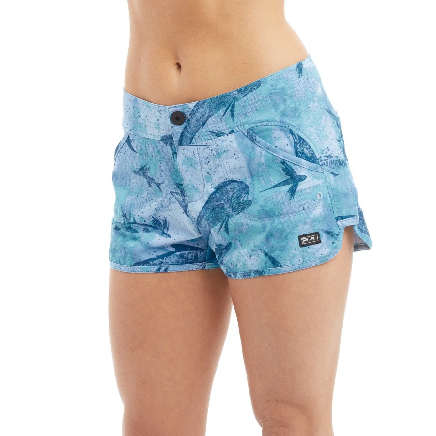 Apparel Fishing Shorts | Ws Moana Blue