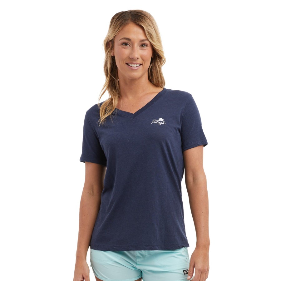 Apparel T-Shirts & Tank Tops | Ws Goione Marlin Navy