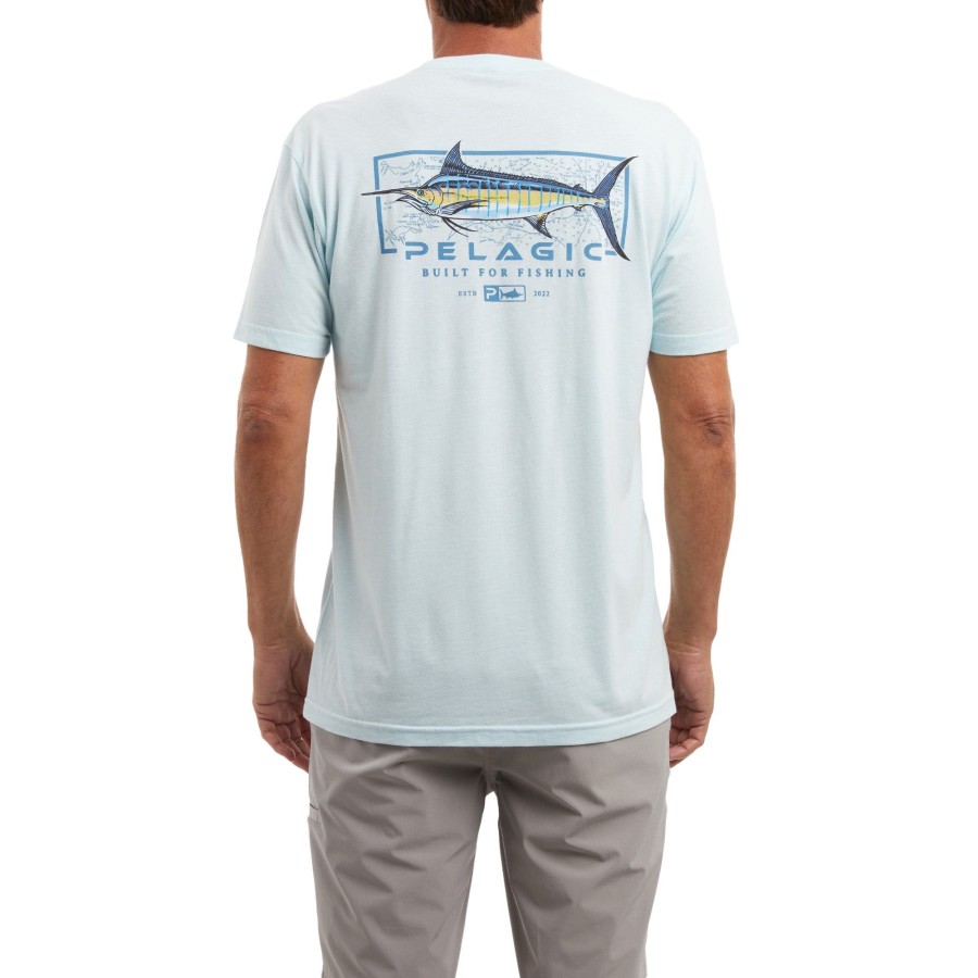 Apparel T-Shirts & Tank Tops | Marlin Minds Light Blue