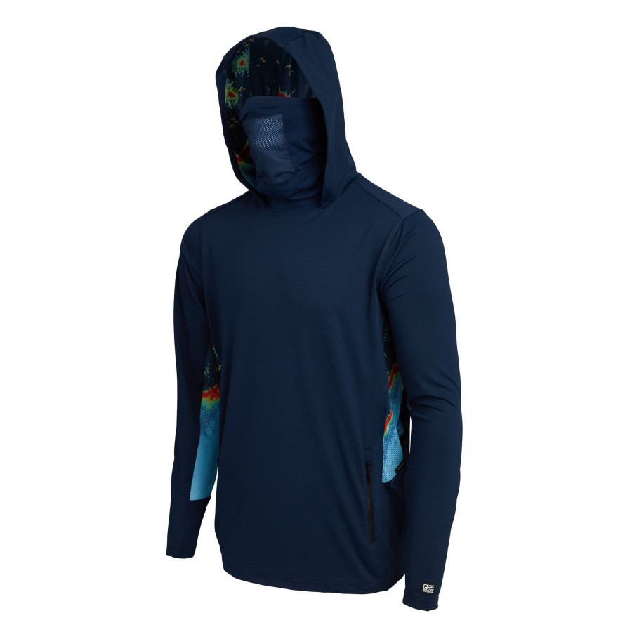 Apparel Fishing Shirts | Exo-Tech Navy