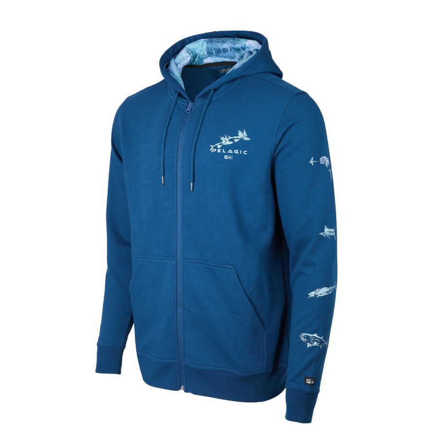 Apparel Hoodies & Fleece | Northlake Gyotaku Navy