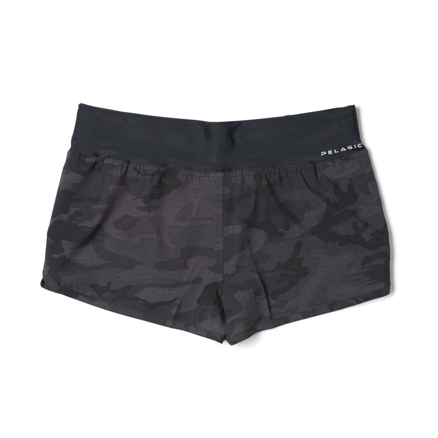 Apparel Fishing Shorts | Ws Pez Vela Fish Camo Black