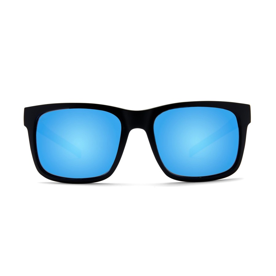 Eyewear Technology | Latitude - Polarized Mineral Glass Matte Black/Blue