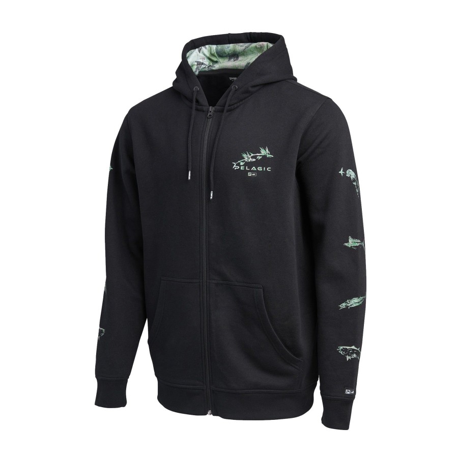 Apparel Hoodies & Fleece | Northlake Gyotaku Black