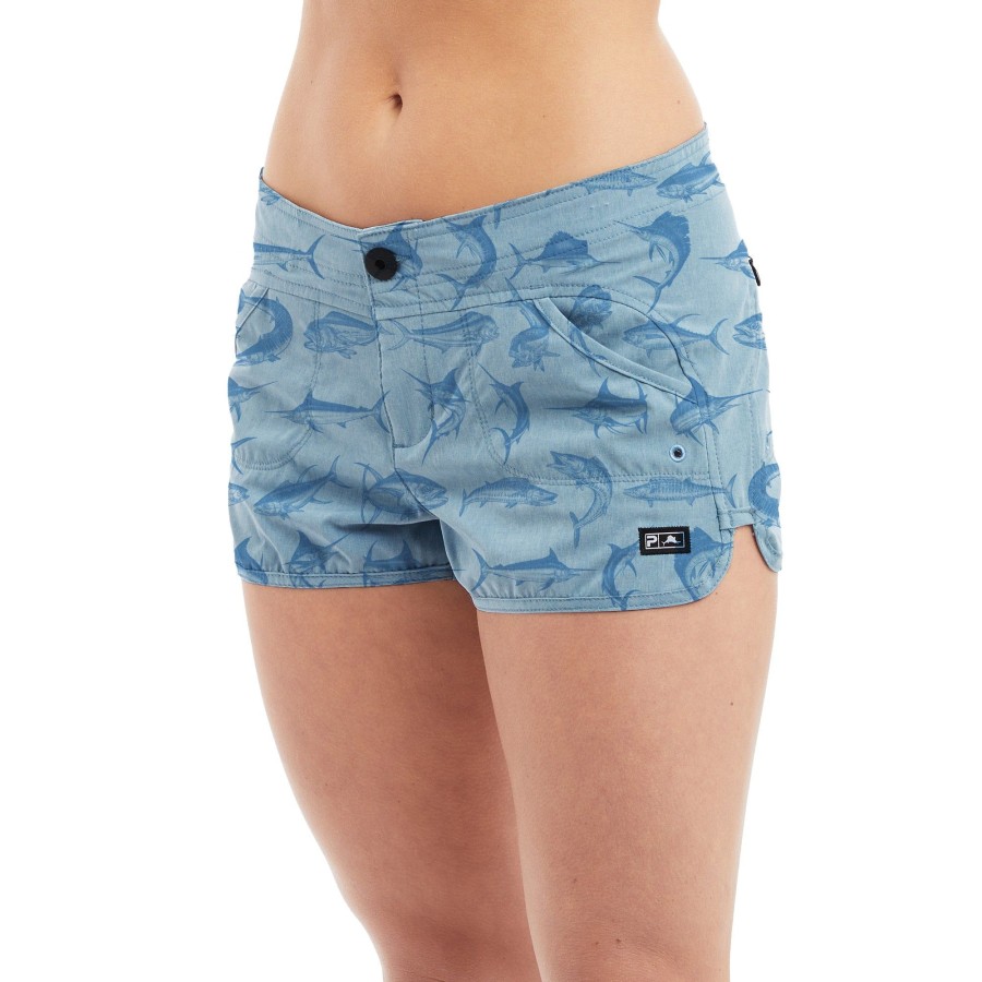 Apparel Fishing Shorts | Ws Deep Sea Slate