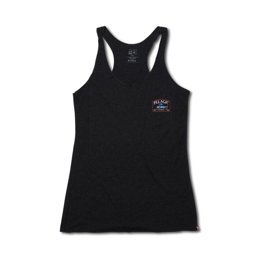 Apparel T-Shirts & Tank Tops | Ws Game Fish Sailfish Black