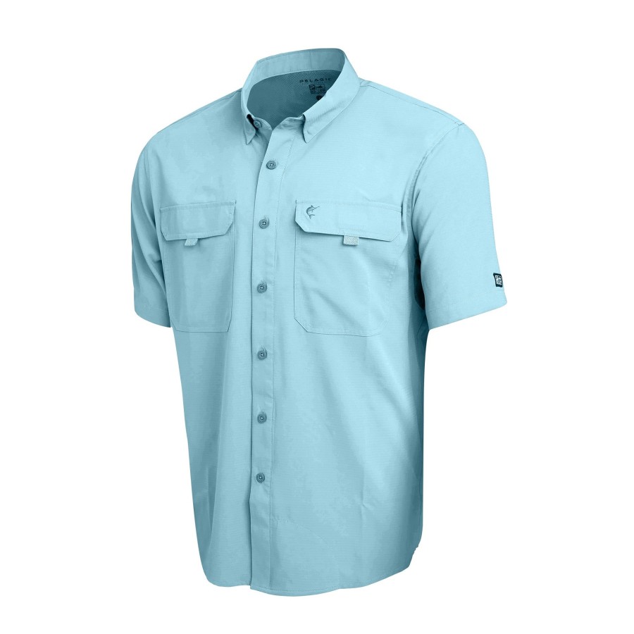 Apparel Button-Ups | Keys Tahiti Blue