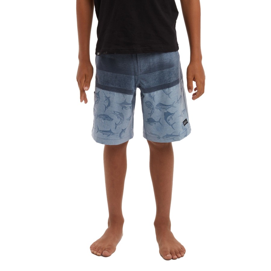 Apparel Fishing Shorts | Youth Deep Sea SmoBest Blue