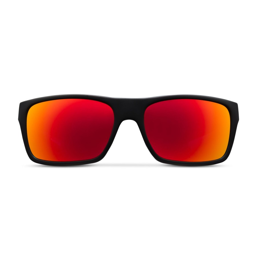 Pelagic Technology | Fish Taco - Polarized Poly Lens Matte Black - Sunrise