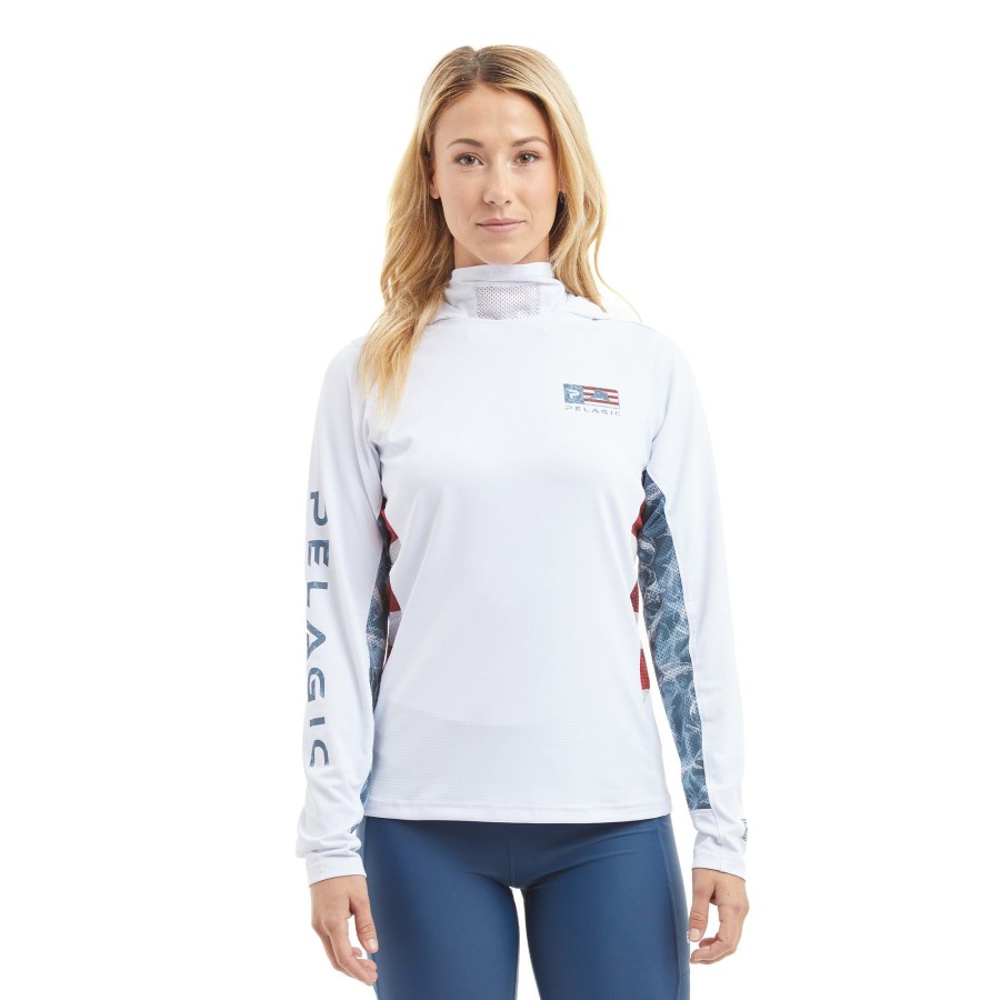 Apparel Fishing Shirts | Americamo Ws Exo-Tech Icon White