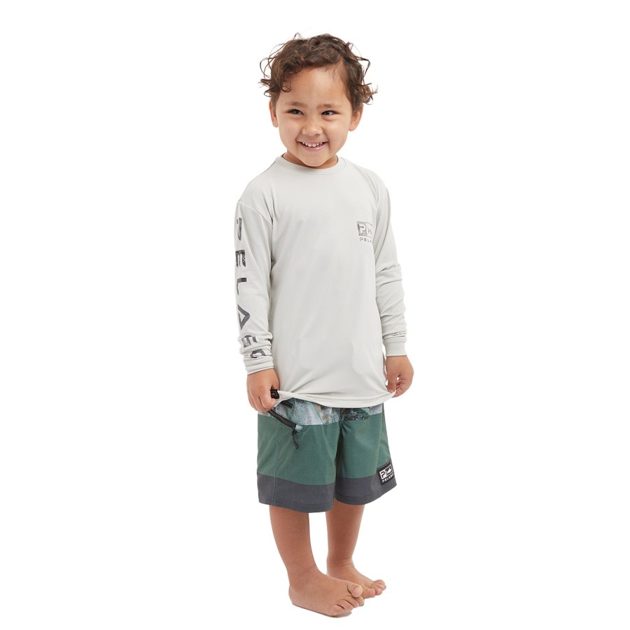 Apparel Kids 3T - 5T | Kid'S Aquatek Icon Light Grey