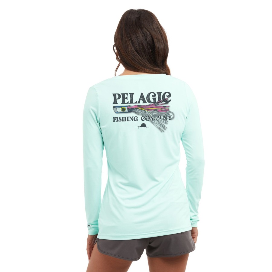 Apparel Fishing Shirts | Ws Aquatek Lured Turquoise