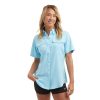 Apparel Fishing Shirts | Ws Keys Tahiti Blue