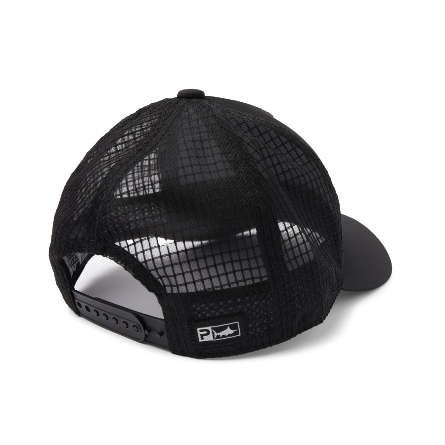 Apparel Fishing Hats | Echo Tails Up Black