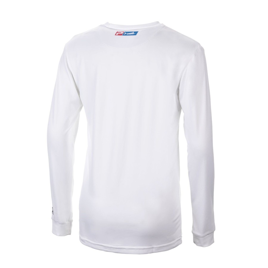 Apparel Fishing Shirts | Youth Aquatek Deluxe White