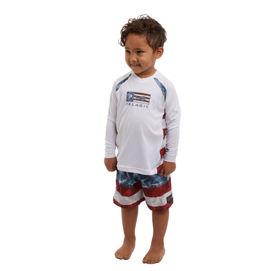 Apparel Kids 3T - 5T | Americamo Kid'S Vaportek White