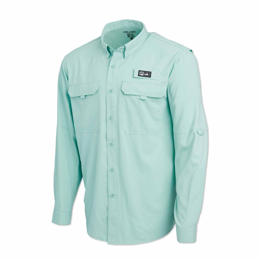 Apparel Button-Ups | Keys Ls Turquoise