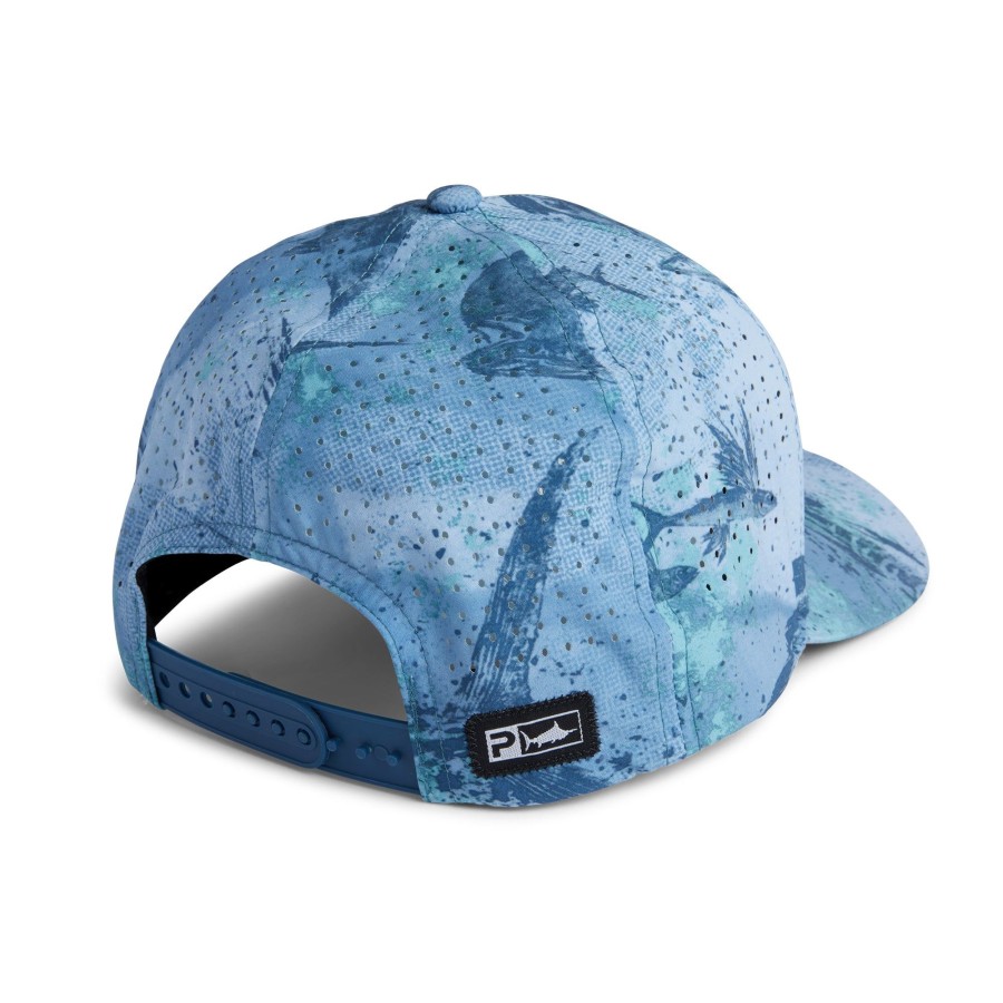 Apparel Fishing Hats | Terminal Gyotaku Blue