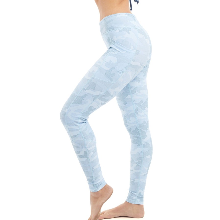 Apparel Leggings | Ws Fiji Fish Camo Slate