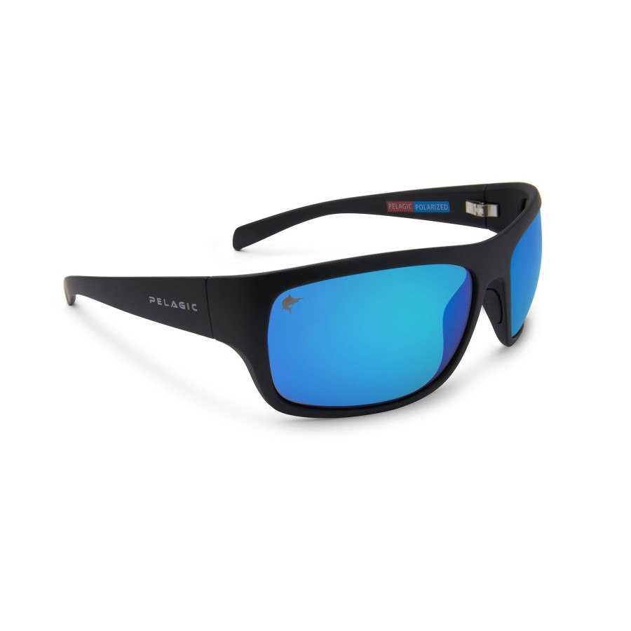 Eyewear Technology | Lighthouse - Polarized Mineral Glass Matte Black/Blue