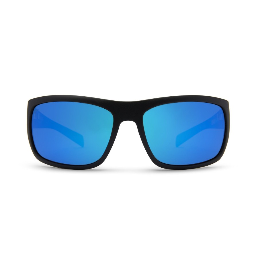 Eyewear Technology | Lighthouse - Polarized Mineral Glass Matte Black/Blue