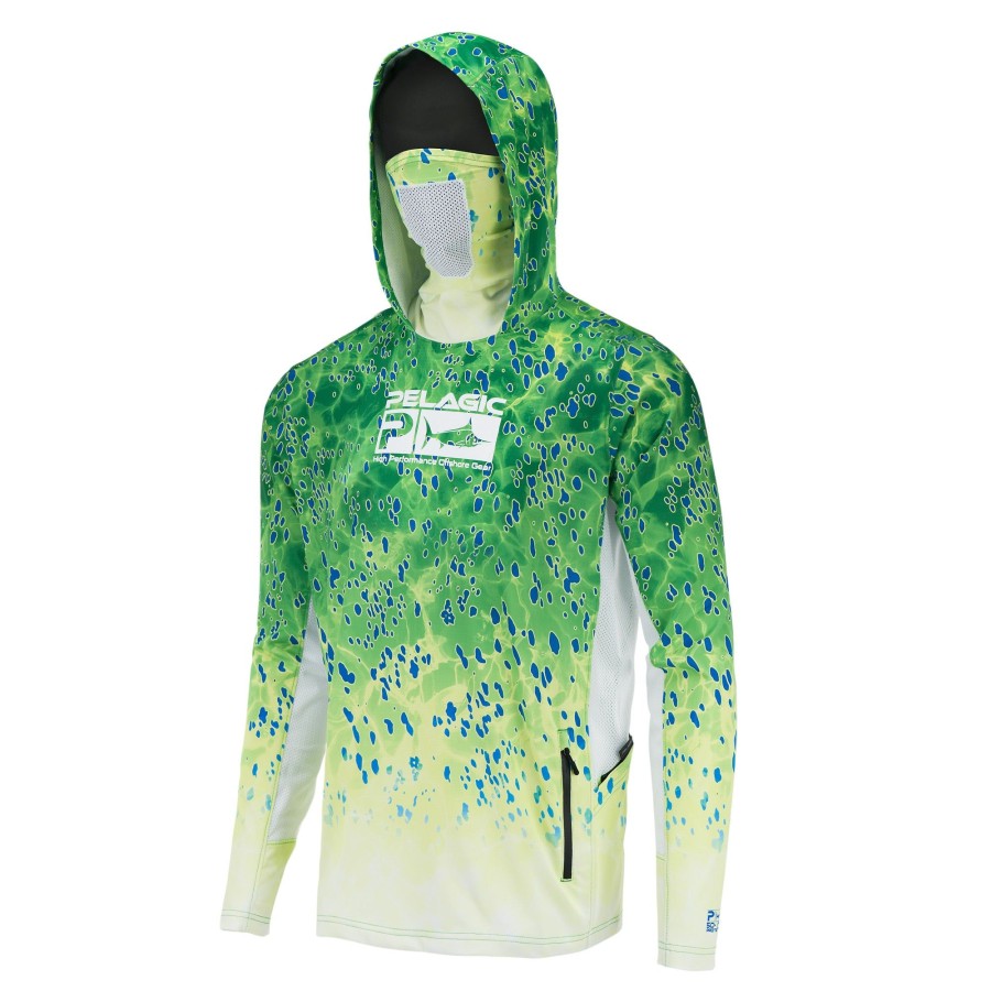 Apparel Fishing Shirts | Youth Exo-Tech Green Dorado