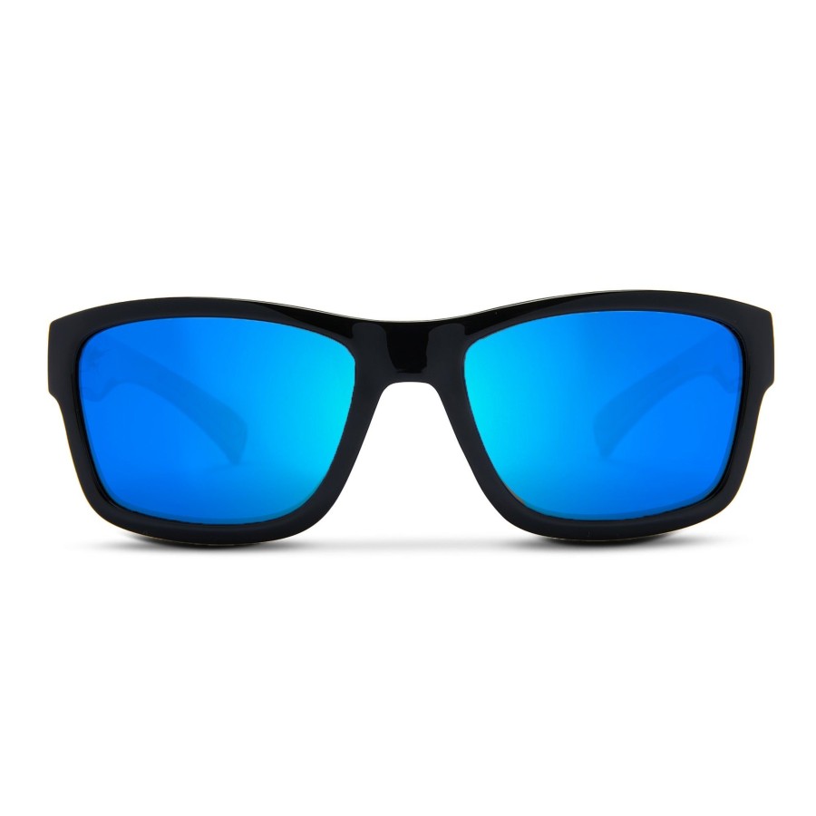 Eyewear Technology | Ballyhoo - Polarized Mineral Glass Black - Blue