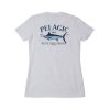 Apparel T-Shirts & Tank Tops | Ws Blue Marlin White