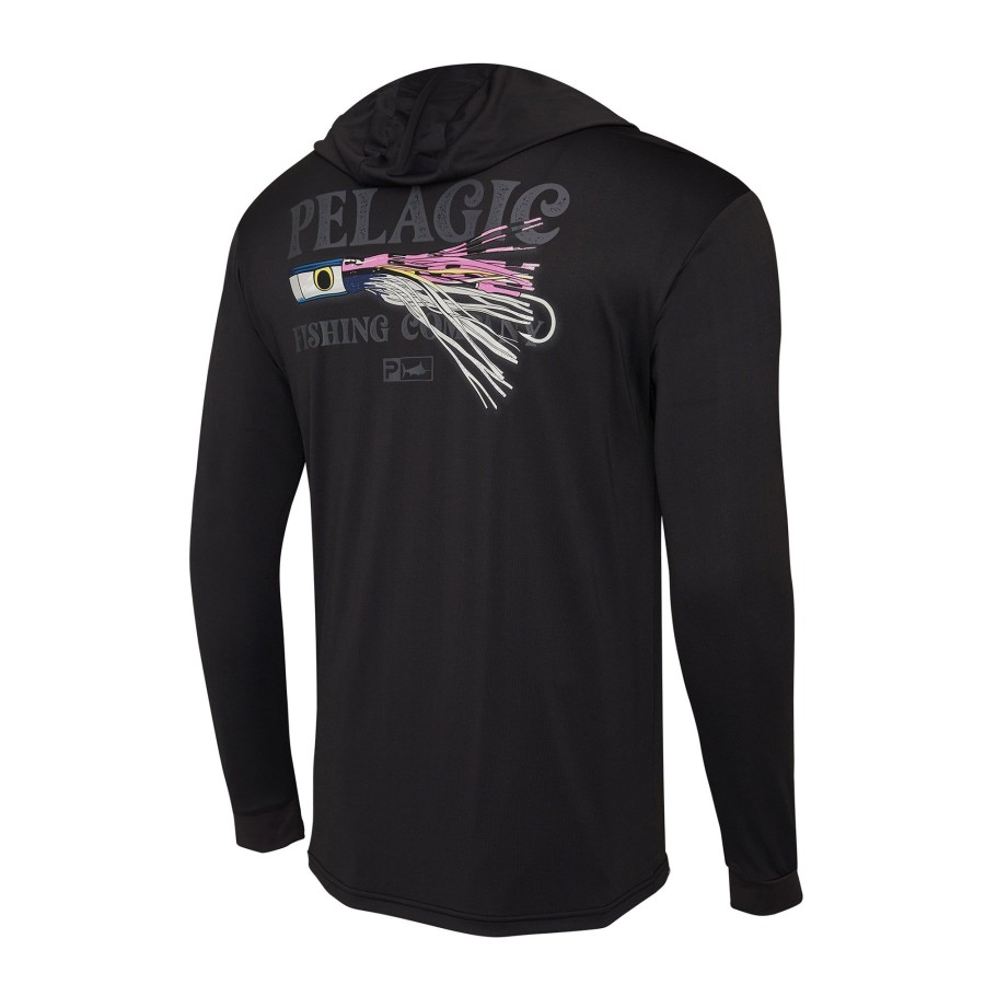 Apparel Fishing Shirts | Aquatek Lured Black