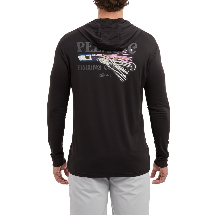 Apparel Fishing Shirts | Aquatek Lured Black