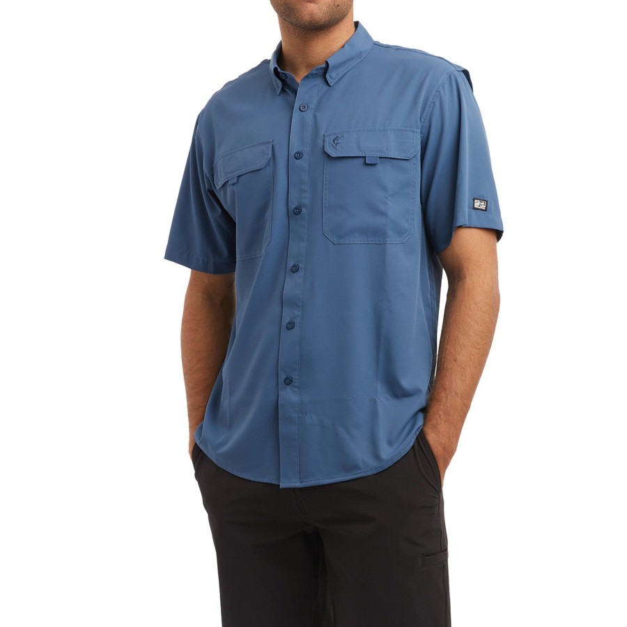 Apparel Button-Ups | Keys SmoNew Blue