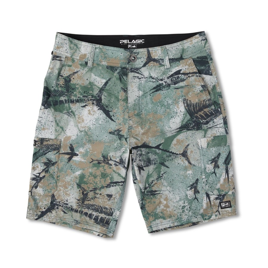 Apparel Fishing Shorts | Madeira Cargo Green