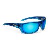 Pelagic Best Selling Sunglasses | The Mack - Polarized Poly Lens Ocean - Blue Mirror